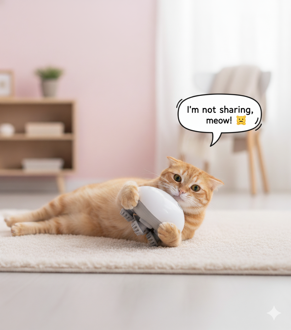 Massage machine for cats